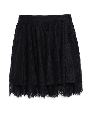 Blumarine Woman Mini Skirt Black Size 6 Polyamide