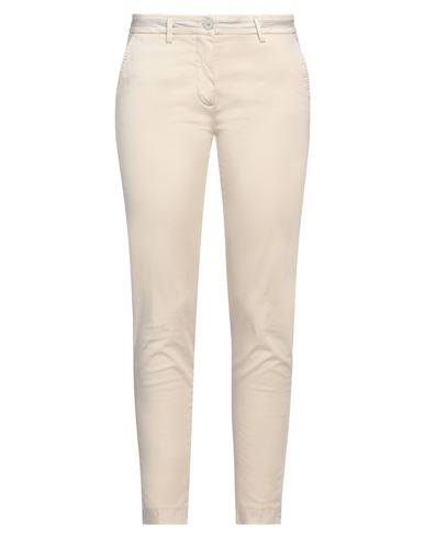 Shop Mason's Woman Pants Beige Size 10 Cotton, Polyester, Elastane