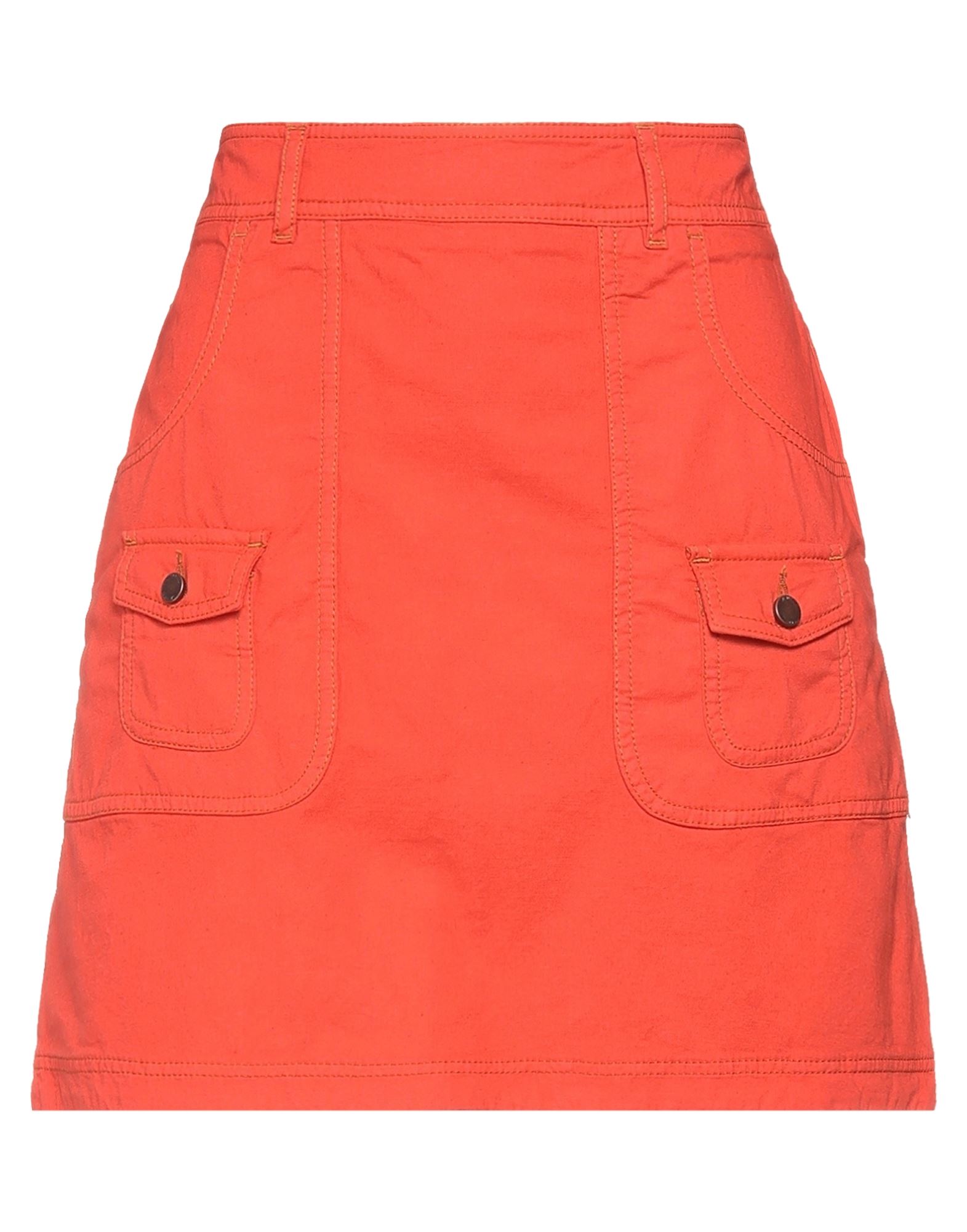 Love Moschino Mini Skirts In Orange