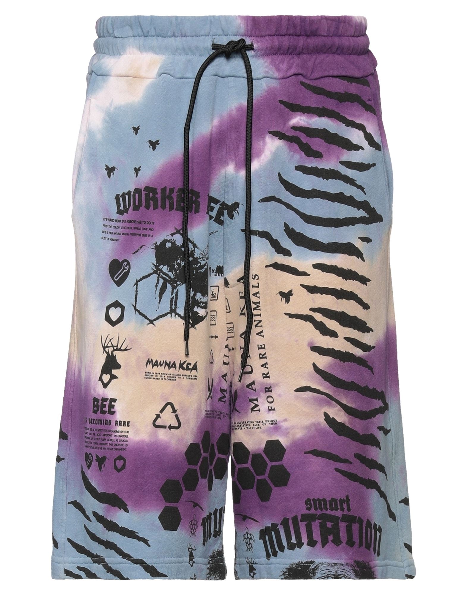 Mauna Kea Man Shorts & Bermuda Shorts Purple Size L Cotton