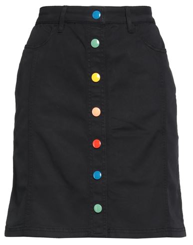 Love Moschino Woman Mini Skirt Black Size 6 Cotton, Lyocell, Elastane