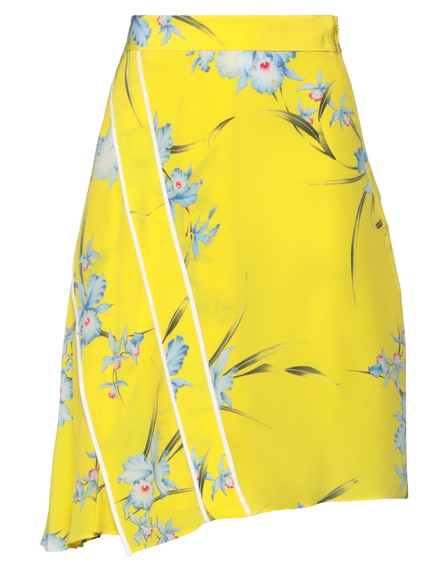Ndegree21 Mini Skirts In Yellow