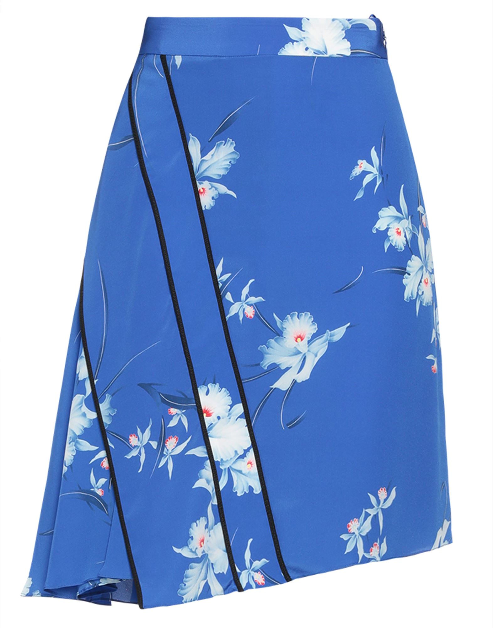 Ndegree21 Mini Skirts In Blue