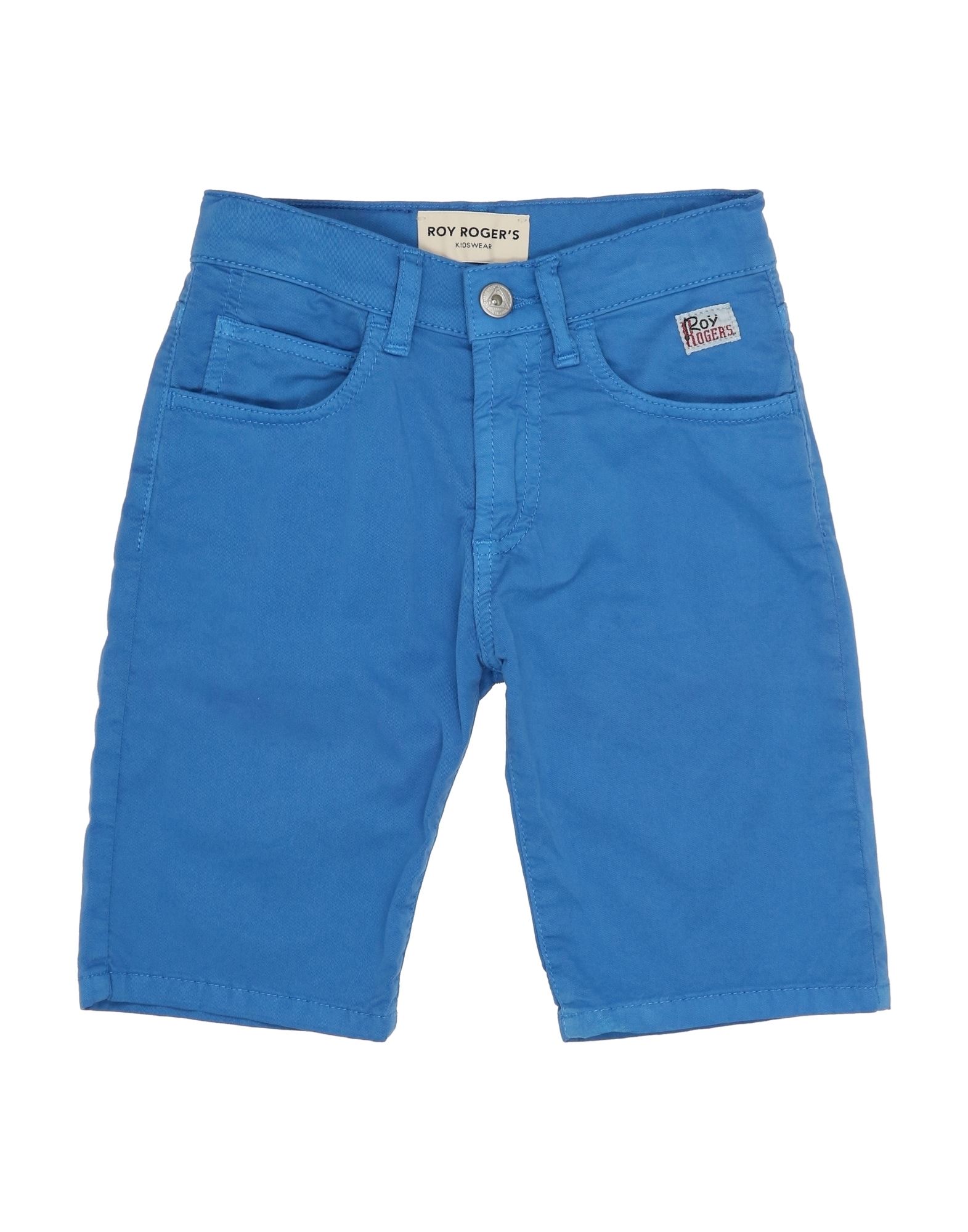 Roy Rogers Kids' Roÿ Roger's Toddler Girl Pants Azure Size 6 Cotton, Elastane In Blue