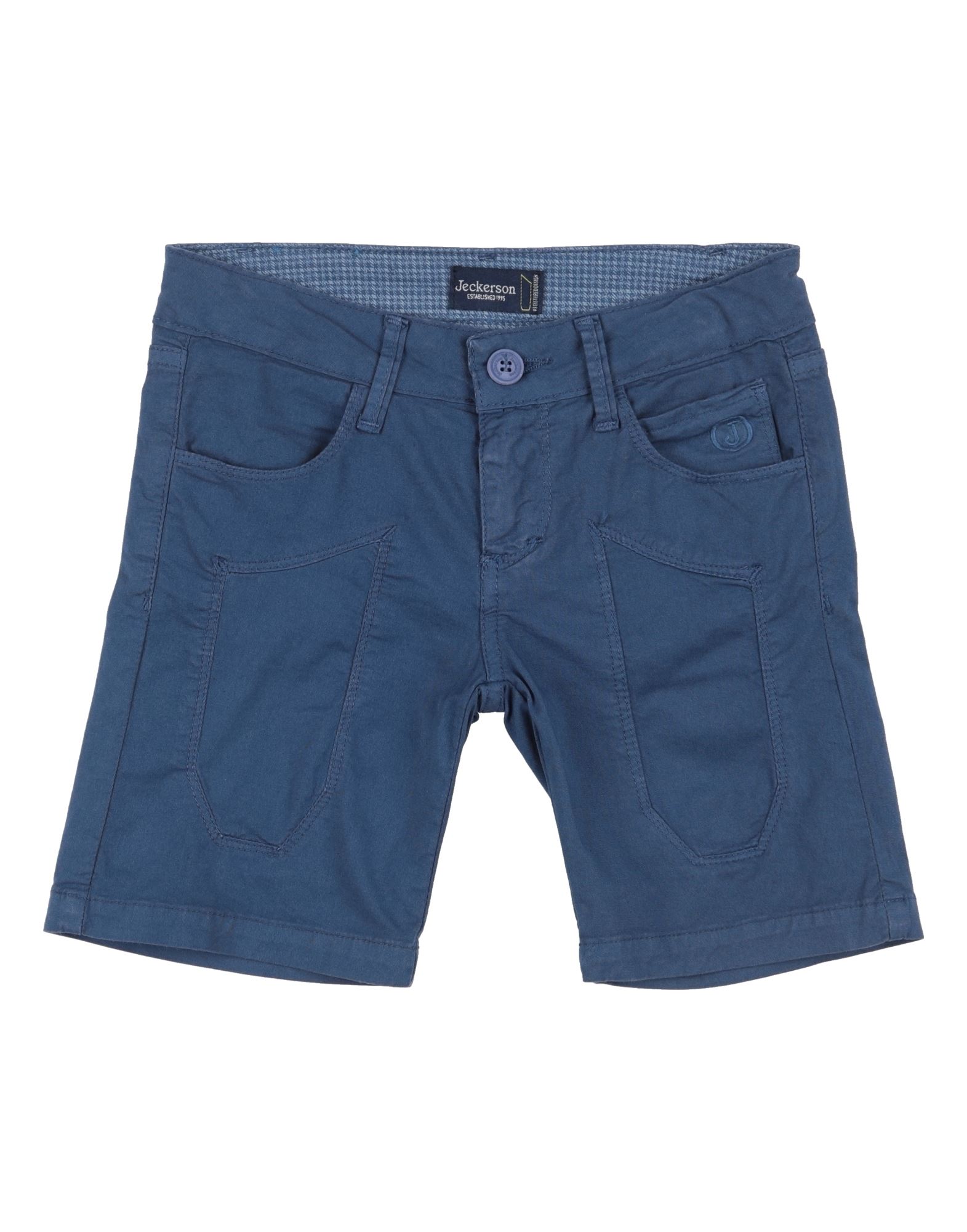 Jeckerson Kids'  Toddler Girl Shorts & Bermuda Shorts Slate Blue Size 7 Cotton, Elastane
