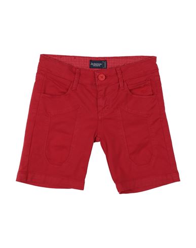 Jeckerson Babies'  Toddler Girl Shorts & Bermuda Shorts Red Size 6 Cotton, Elastane