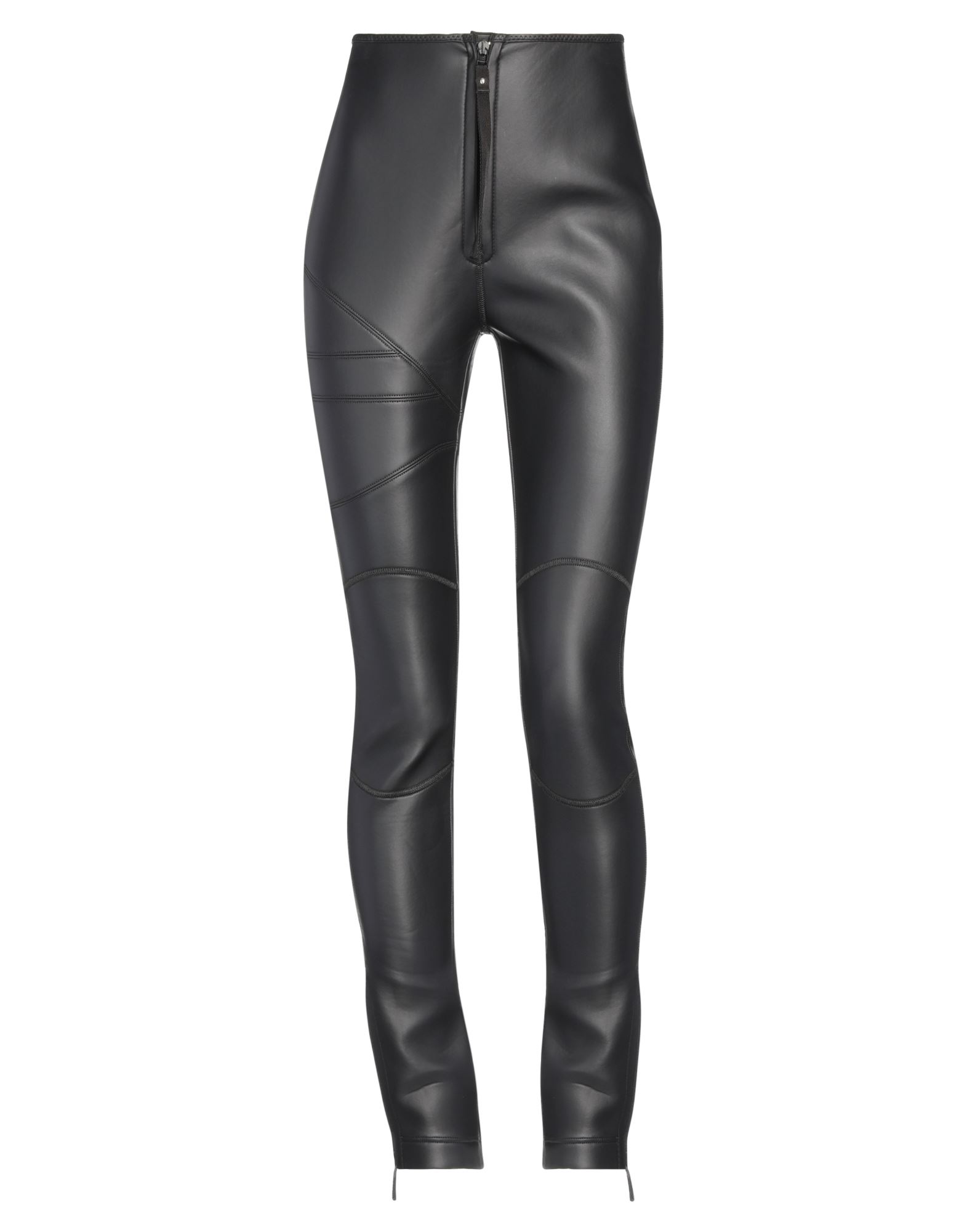 Shop Ndegree21 Woman Pants Steel Grey Size 10 Viscose, Polyester, Polyurethane, Elastane
