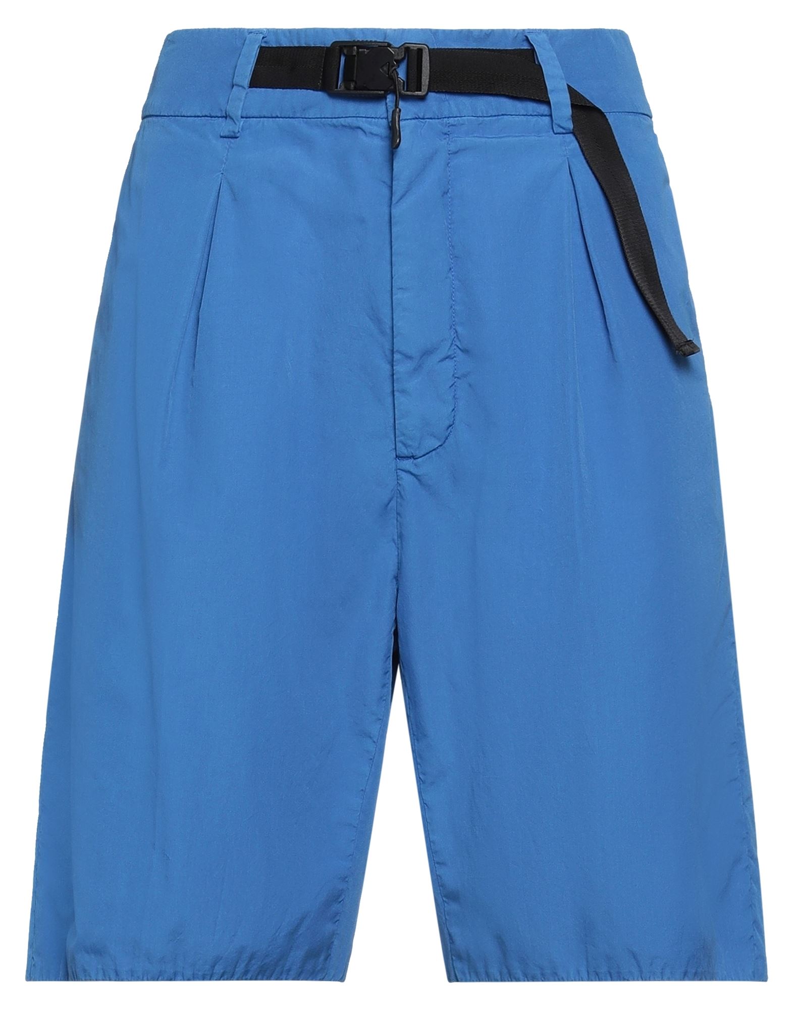 Ndegree21 Man Shorts & Bermuda Shorts Blue Size 28 Cotton
