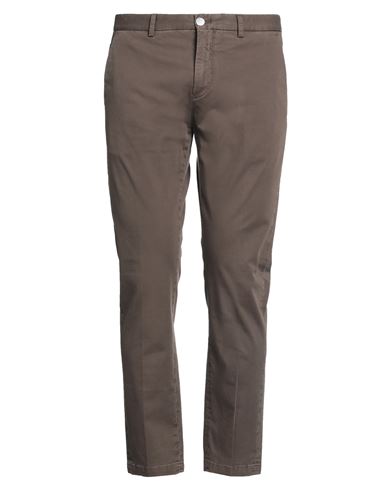 Pt Torino Man Pants Brown Size 30 Cotton, Elastane