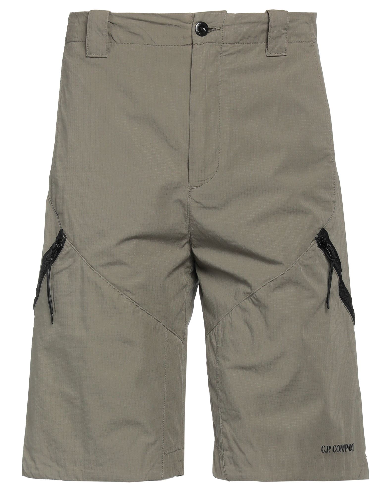 C.p. Company Multi-pocket Bermuda Shorts In Beige