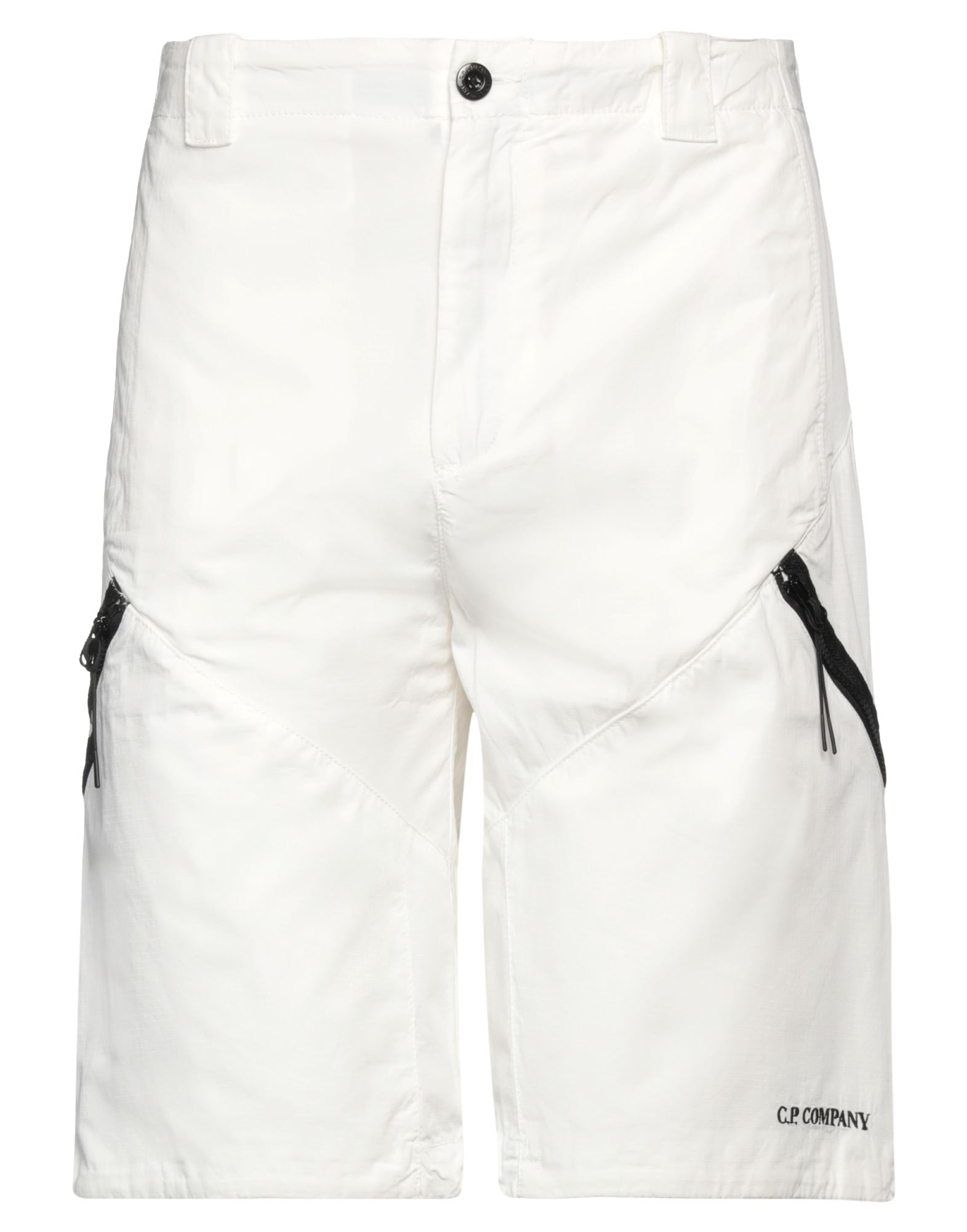C.p. Company C. P. Company Man Shorts & Bermuda Shorts White Size 30 Cotton