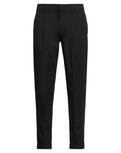 Shop Laboratori Italiani Man Pants Black Size 28 Cotton, Elastane
