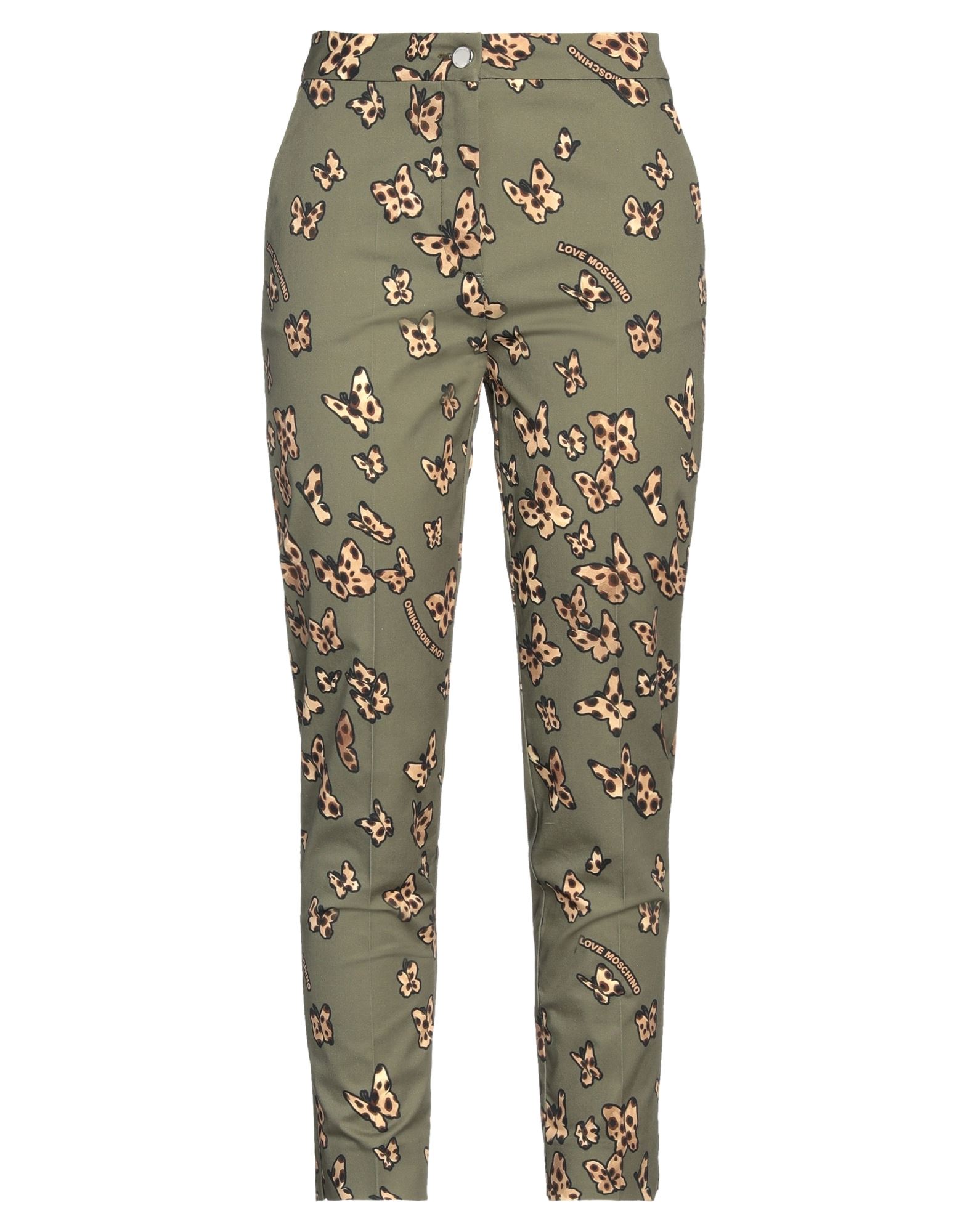 Love Moschino Pants In Green