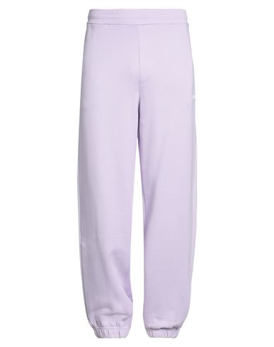 Msgm Man Pants Light Purple Size Xl Cotton