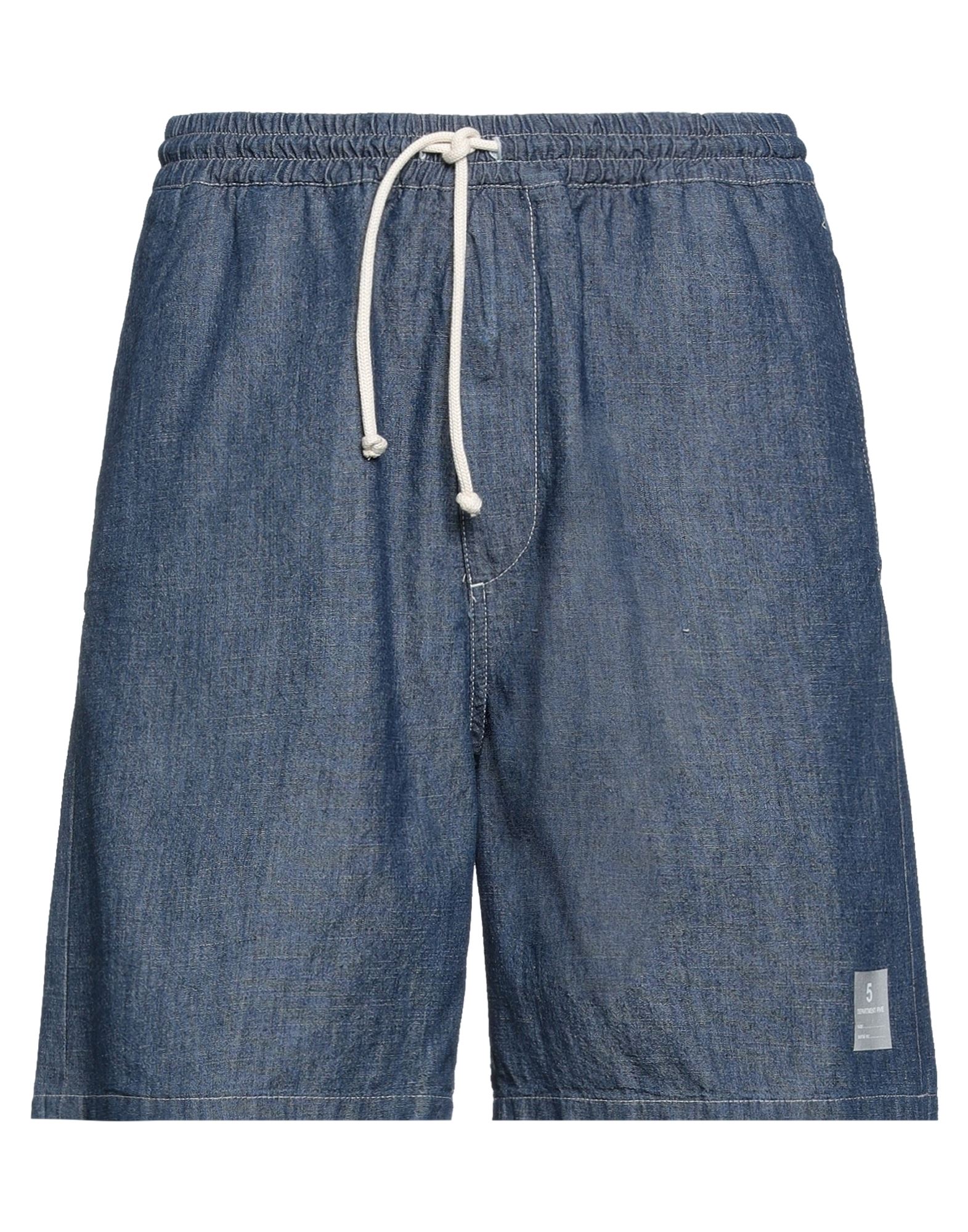 Department 5 Man Shorts & Bermuda Shorts Blue Size 30 Cotton