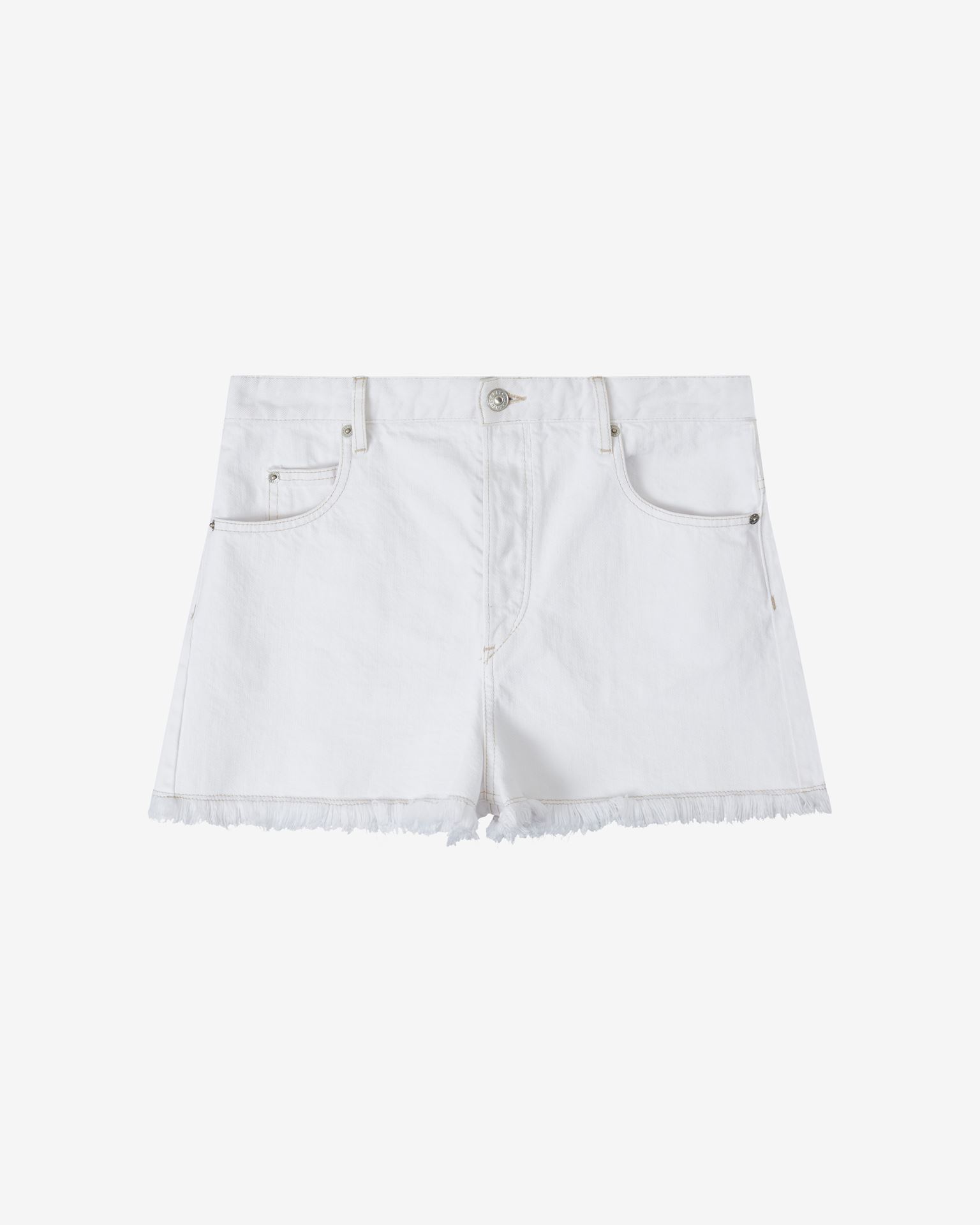 Isabel Marant Étoile Kids' Lesia Cotton Shorts In White