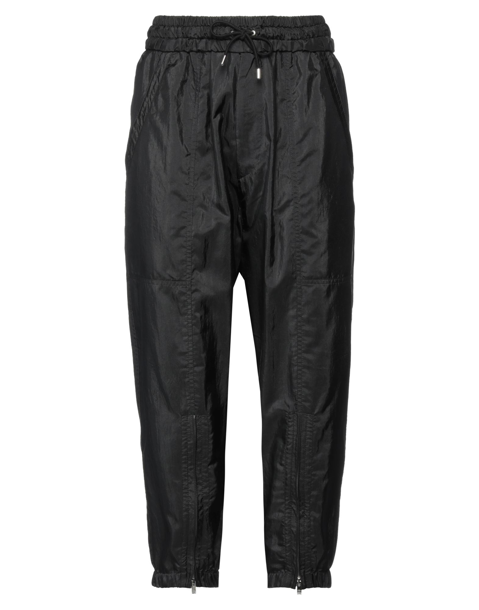 ISABEL MARANT ISABEL MARANT WOMAN PANTS BLACK SIZE 4 POLYAMIDE, SILK, COTTON
