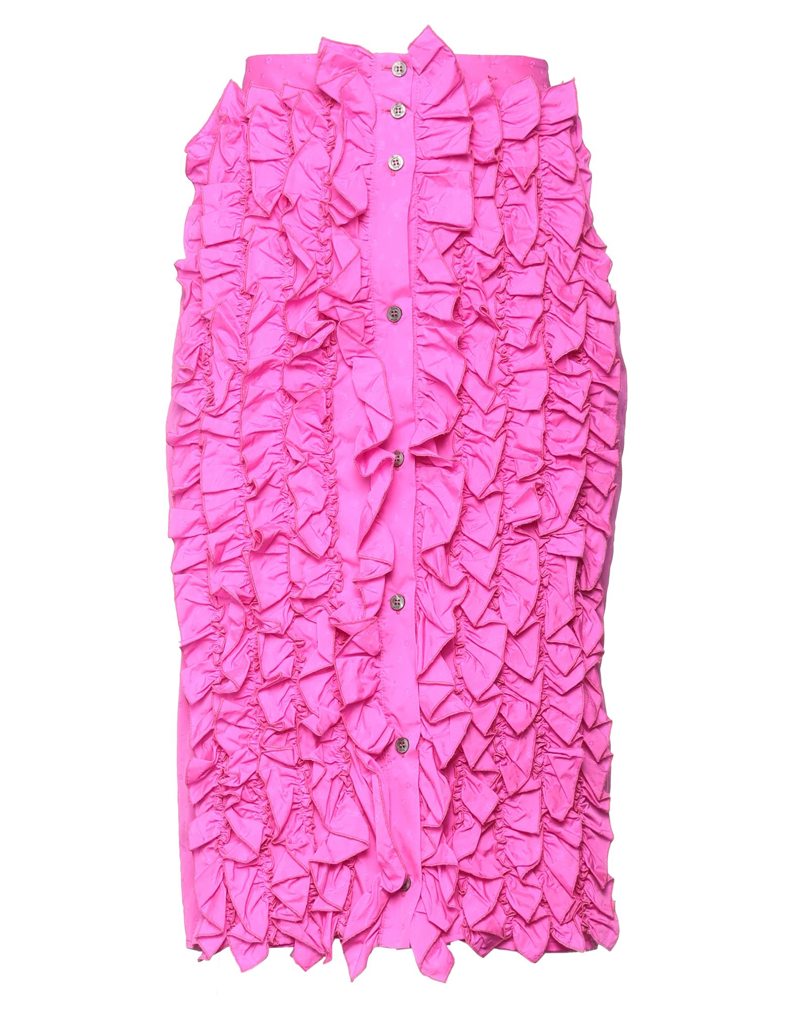 Msgm Midi Skirts In Pink