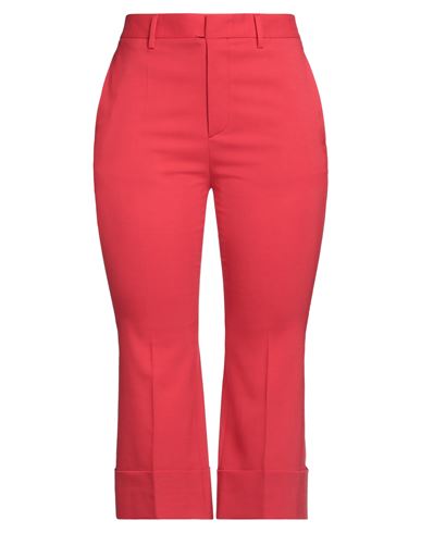 Dsquared2 Woman Pants Red Size 8 Polyester, Virgin Wool, Elastane