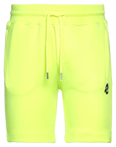 Invicta Man Shorts & Bermuda Shorts Acid Green Size S Cotton, Polyester