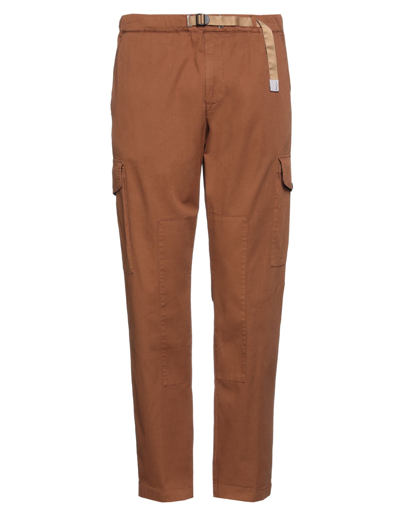 White Sand Pants In Rust