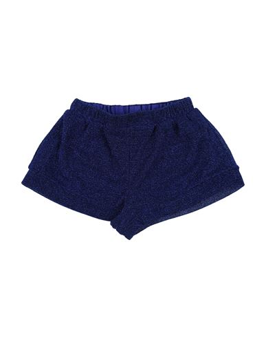 Oseree Babies' Oséree Toddler Girl Shorts & Bermuda Shorts Blue Size 6 Polyamide, Metallic Fiber