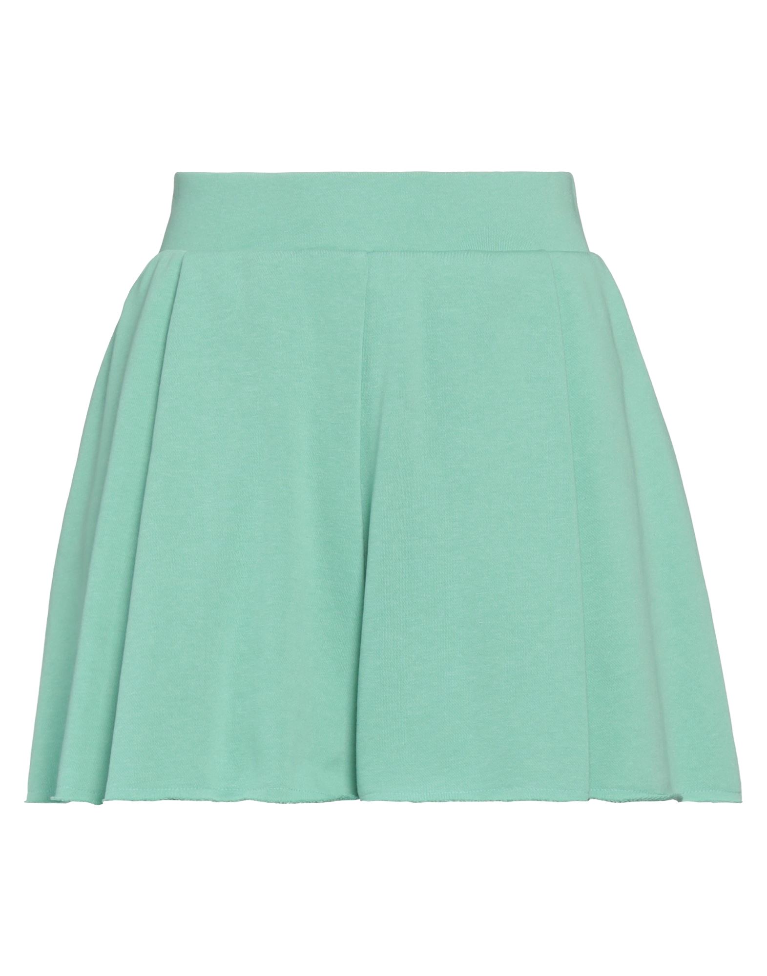 Jijil Woman Shorts & Bermuda Shorts Light Green Size 6 Cotton, Polyester
