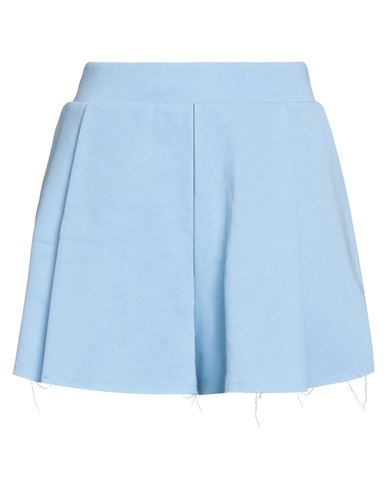 Jijil Woman Shorts & Bermuda Shorts Sky Blue Size 6 Cotton, Polyester