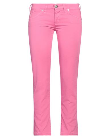 Barba Napoli Woman Pants Pink Size 28 Cotton, Elastane