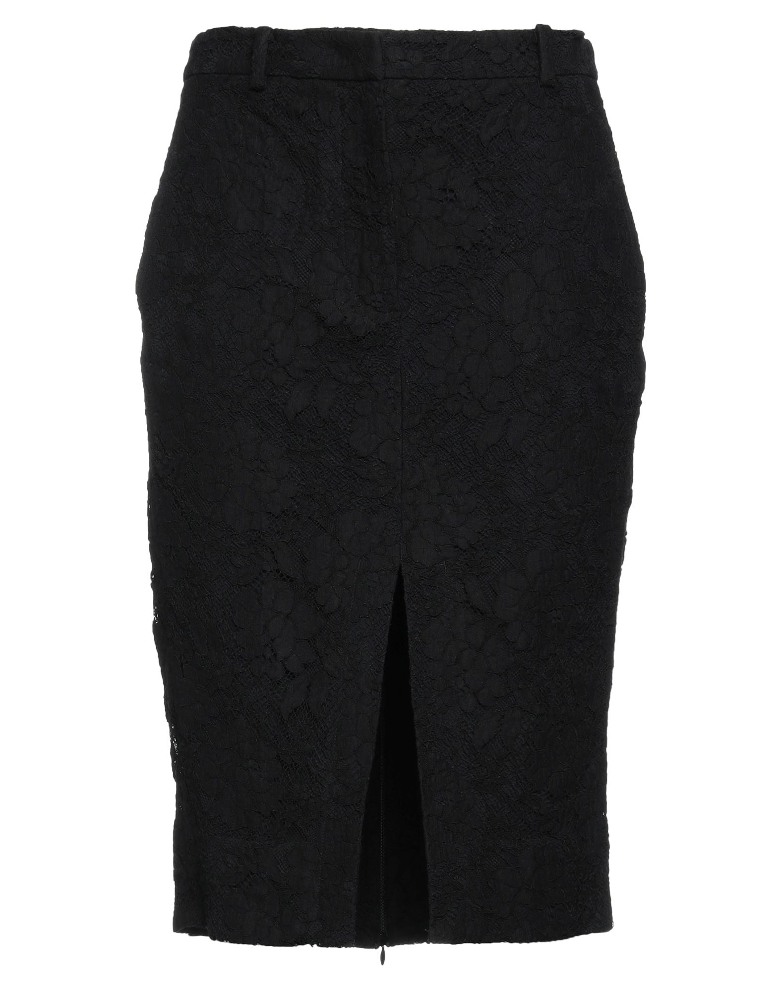 Ndegree21 Midi Skirts In Black