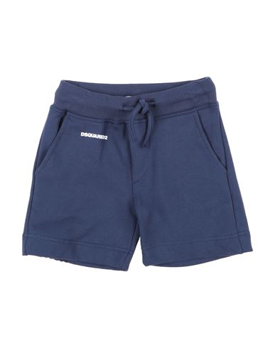 Dsquared2 Toddler Boy Shorts & Bermuda Shorts Midnight Blue Size 6 Cotton In Blue
