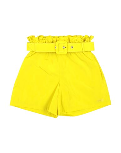 Msgm Toddler Girl Shorts & Bermuda Shorts Yellow Size 6 Polyester In Yellow