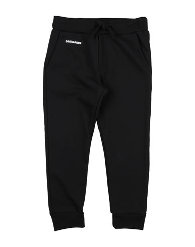 Shop Dsquared2 Toddler Boy Pants Black Size 6 Cotton