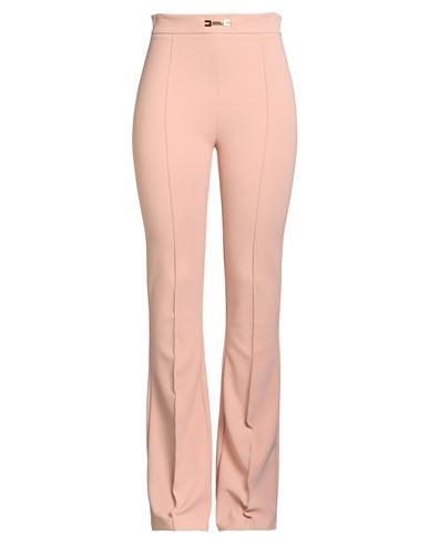 Elisabetta Franchi Woman Pants Salmon Pink Size 10 Polyester, Elastane In Pink