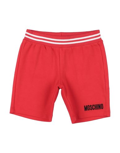 Moschino Baby Toddler Shorts & Bermuda Shorts Red Size 3 Cotton In Red