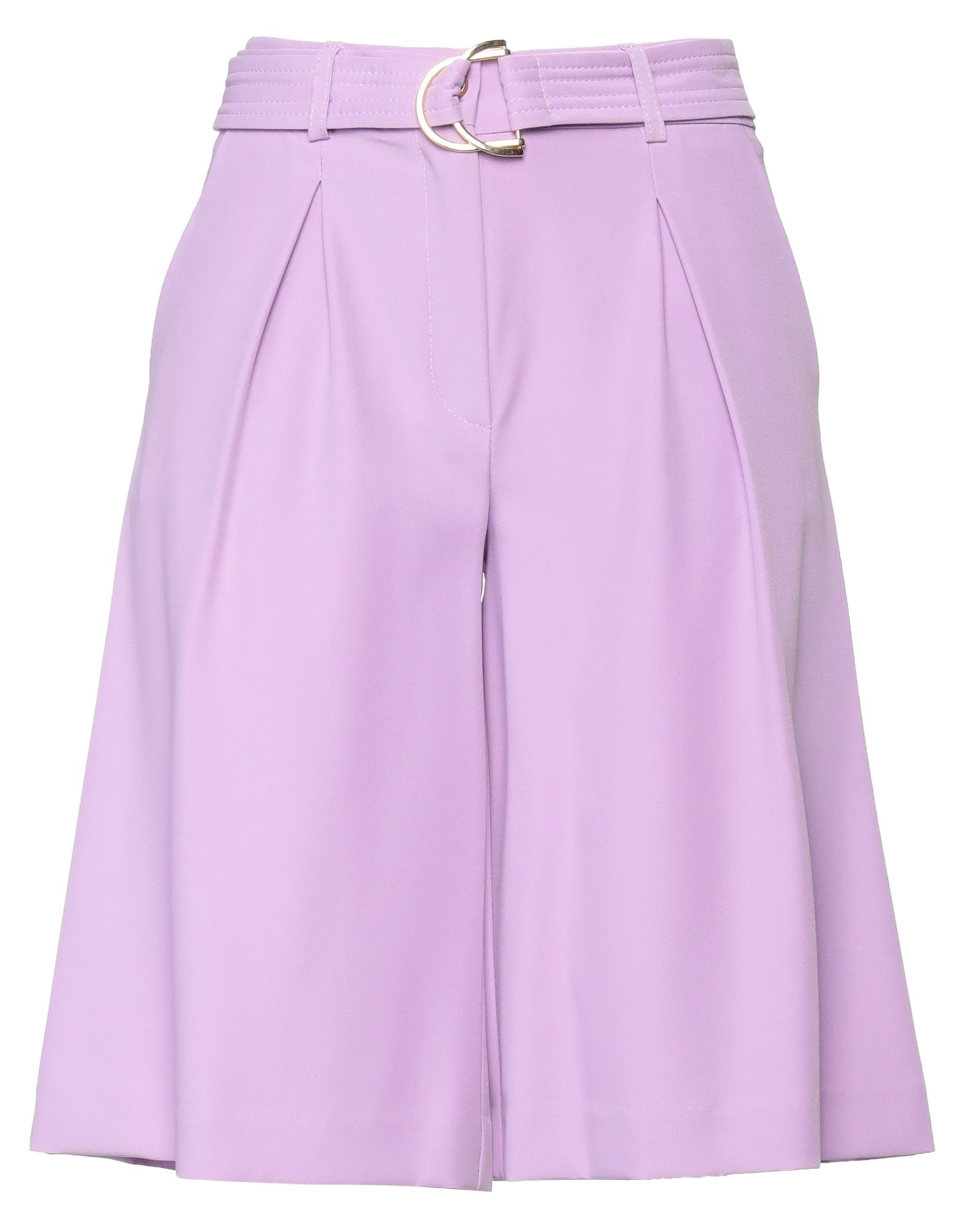 Toy G. Woman Shorts & Bermuda Shorts Light Purple Size 4 Polyester, Elastane