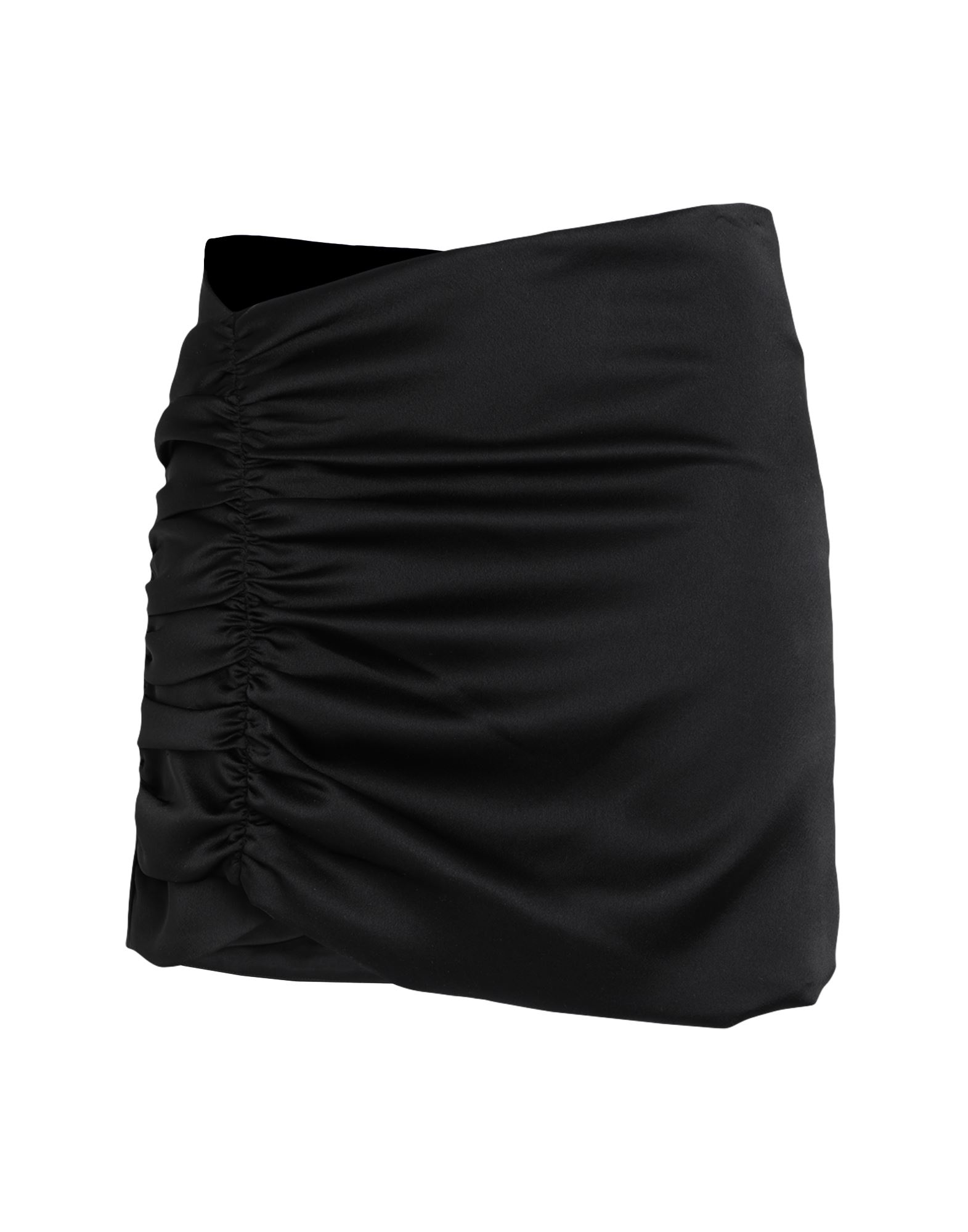 Shop Nineminutes Woman Mini Skirt Black Size 8 Polyester, Elastane