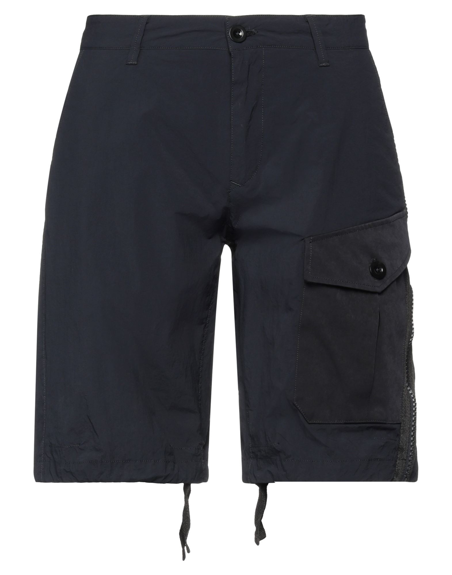 Ten C Man Shorts & Bermuda Shorts Midnight Blue Size 36 Polyamide, Polyester