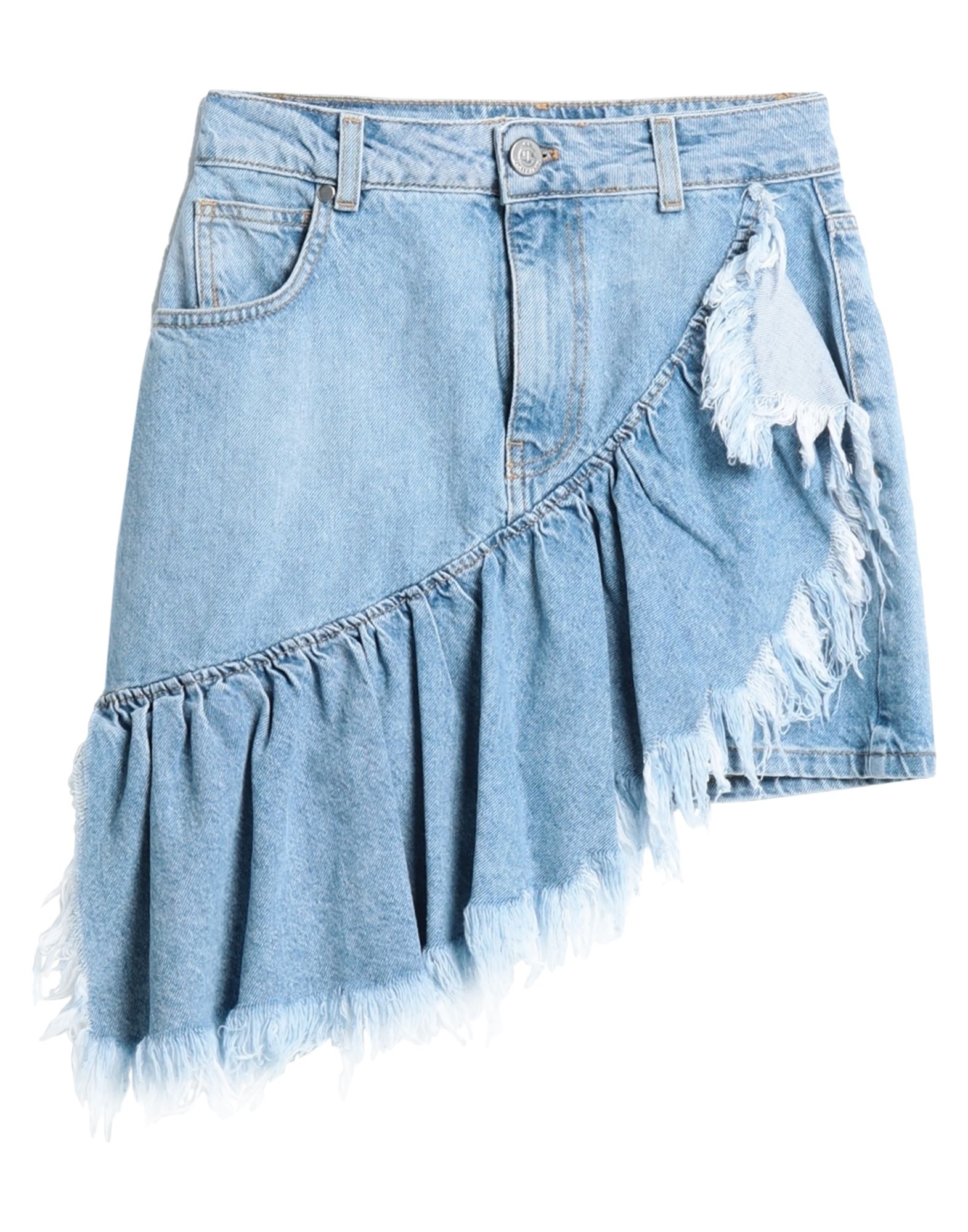 Gaelle Paris Mini Skirts In Blue