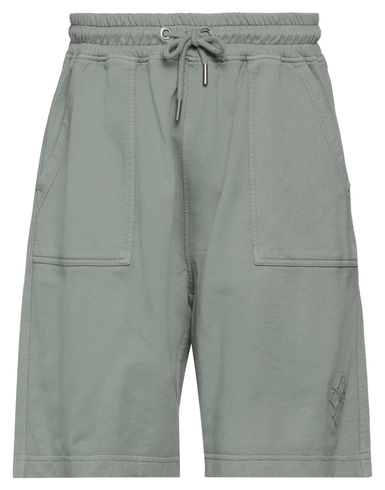 Tagliatore Man Shorts & Bermuda Shorts Sage Green Size Xl Cotton