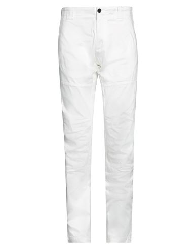 C.p. Company C. P. Company Man Pants White Size 38 Cotton, Elastane