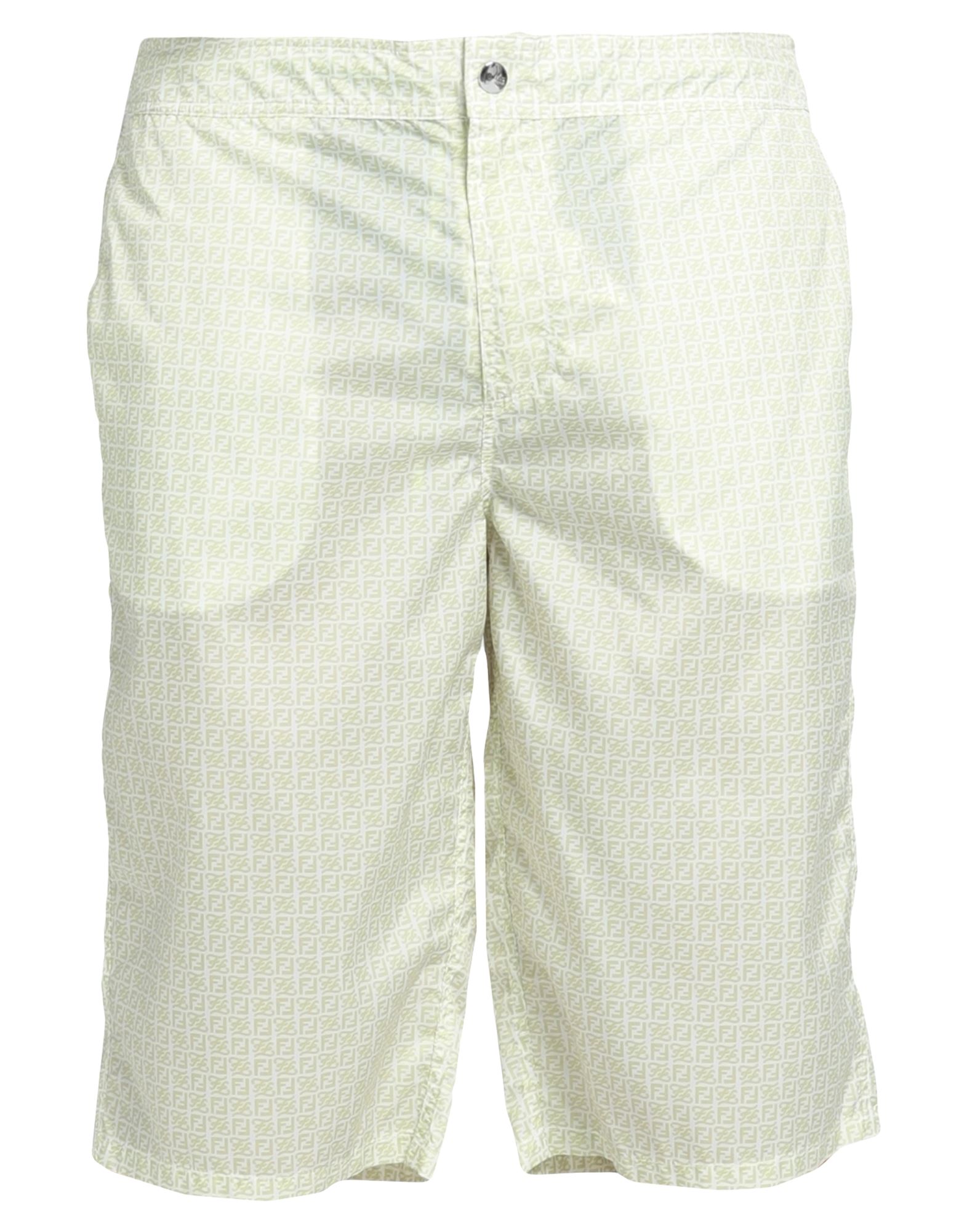 Fendi Beach Shorts And Pants In Green