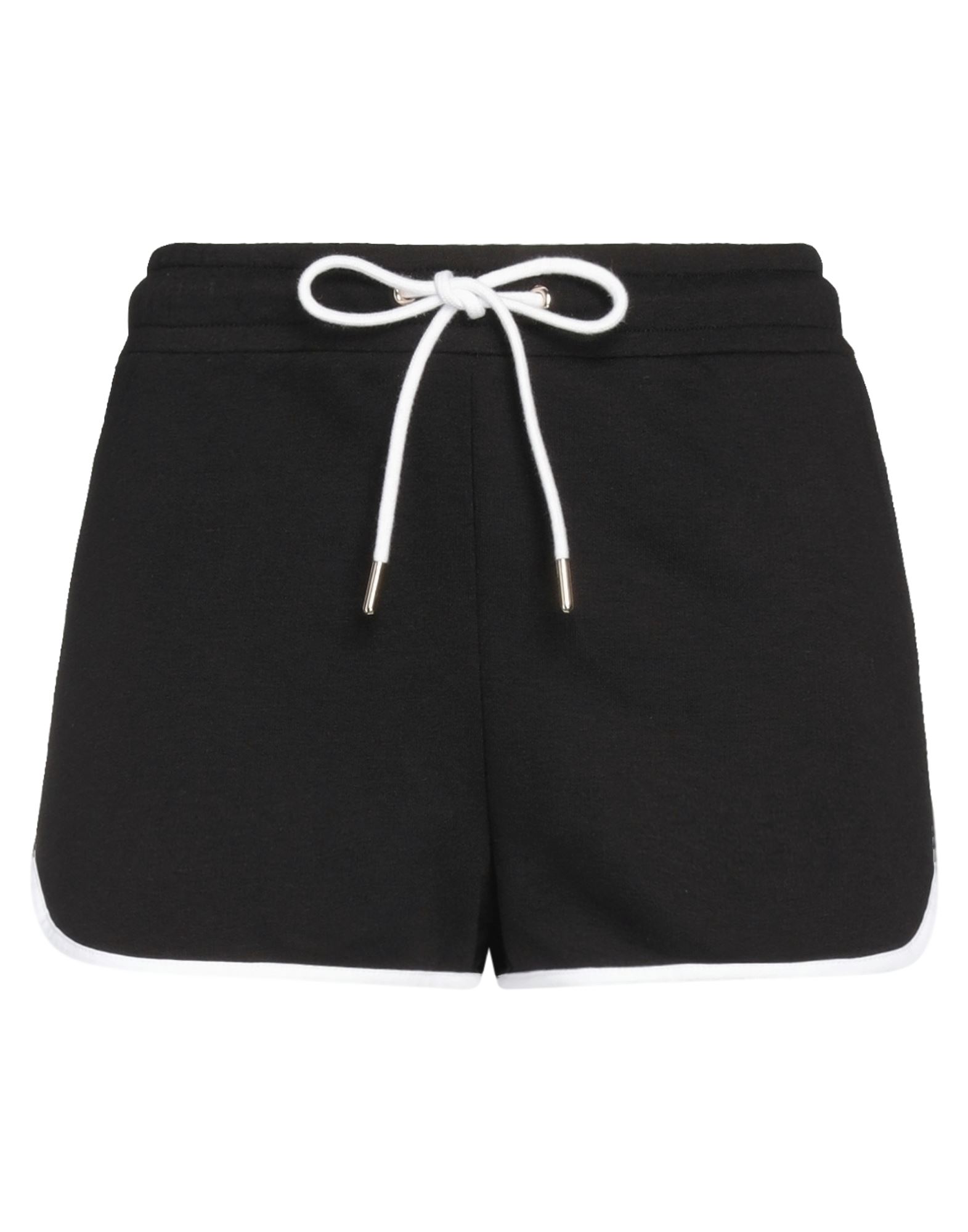Bikkembergs Woman Shorts & Bermuda Shorts Black Size M Polyester, Cotton