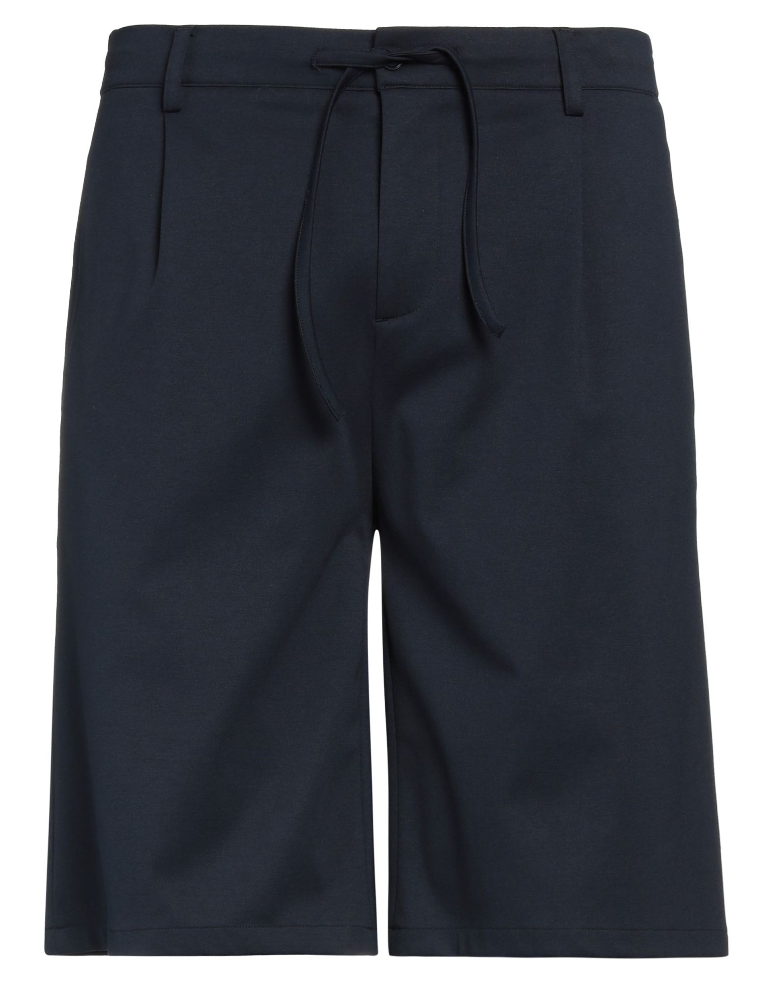 Daniele Alessandrini Man Shorts & Bermuda Shorts Midnight Blue Size 28 Cotton, Polyamide, Elastane
