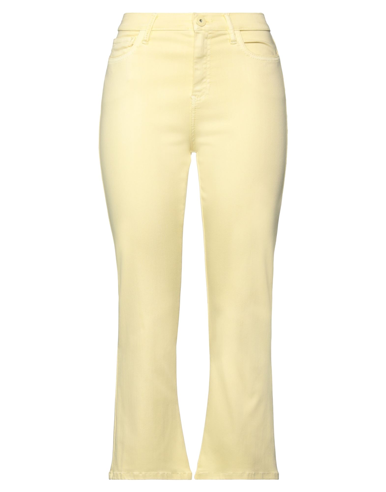 Marella Denim Cropped In Yellow