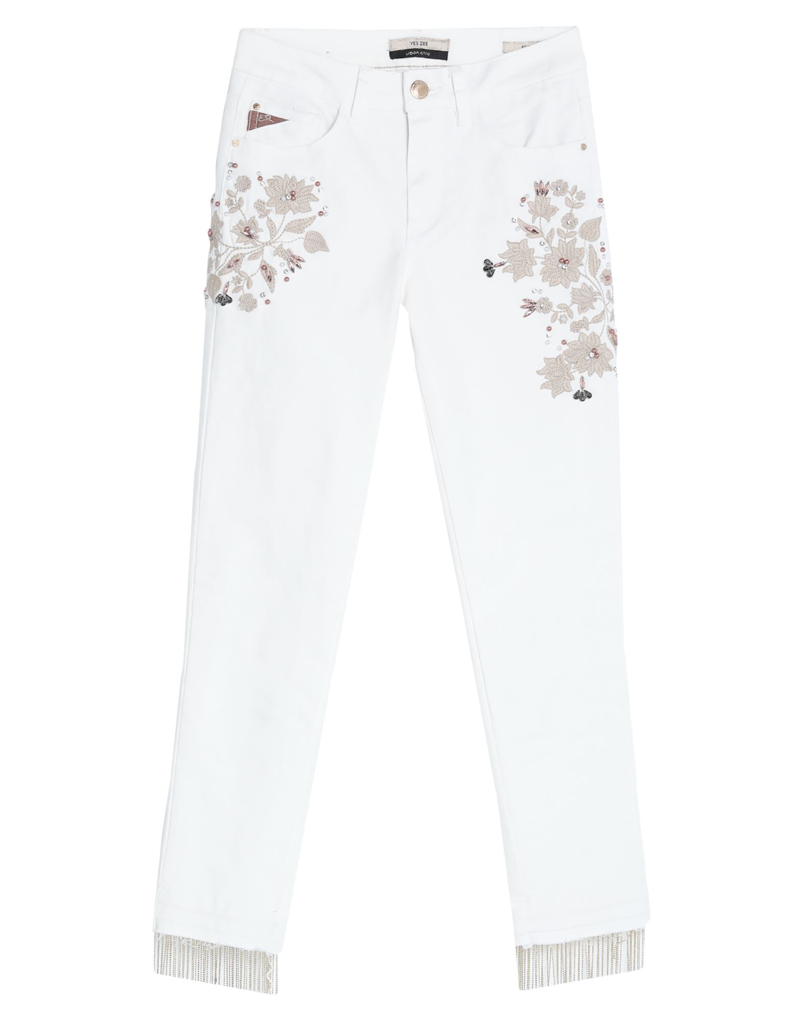 Yes Zee By Essenza Pants In White