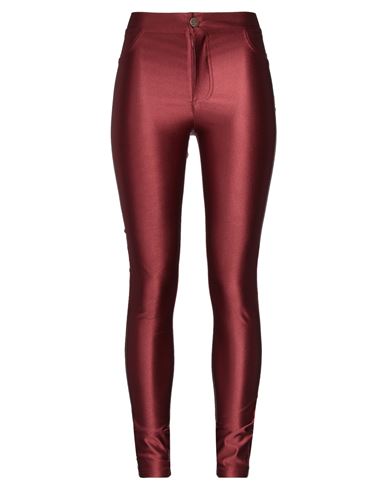 Fiveunits Woman Pants Burgundy Size S Polyimide, Elastane In Red