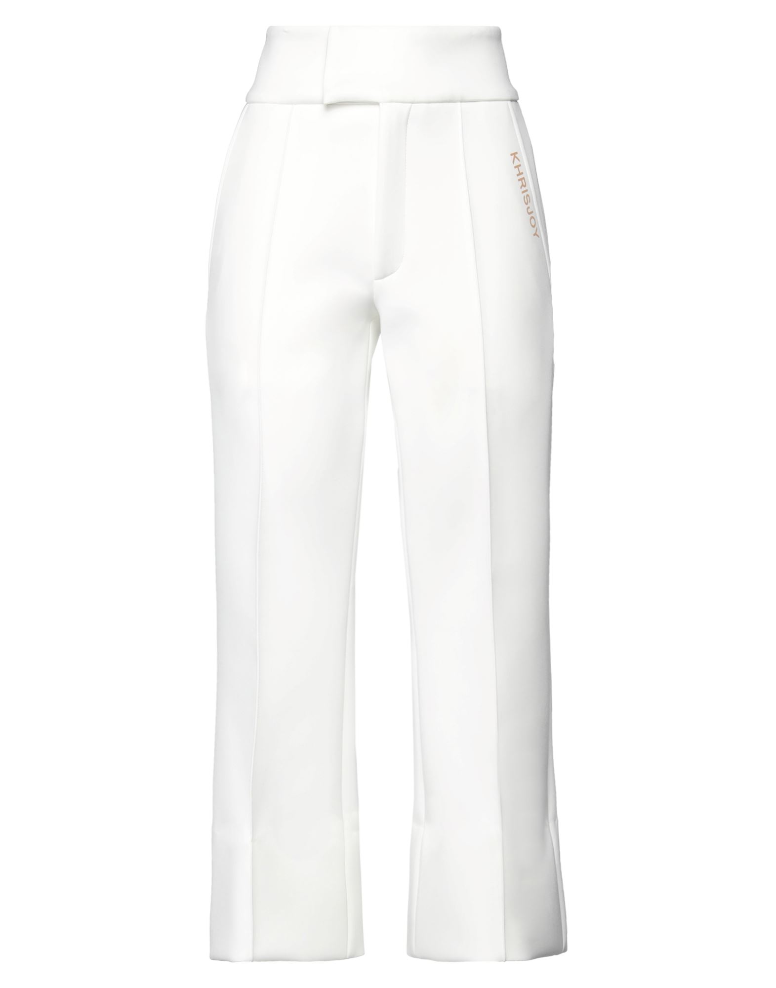 Shop Khrisjoy Woman Pants White Size M Polyester, Elastane