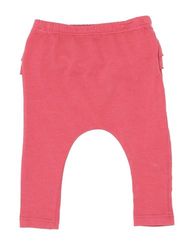 1+ In The Family Babies' 1 + In The Family Newborn Girl Pants Coral Size 3 Cotton, Elastane In Red