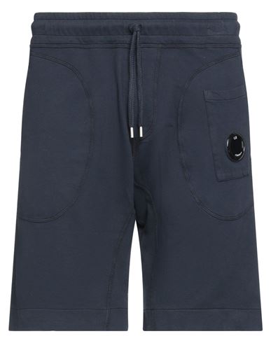 C.p. Company C. P. Company Man Shorts & Bermuda Shorts Navy Blue Size Xs Cotton